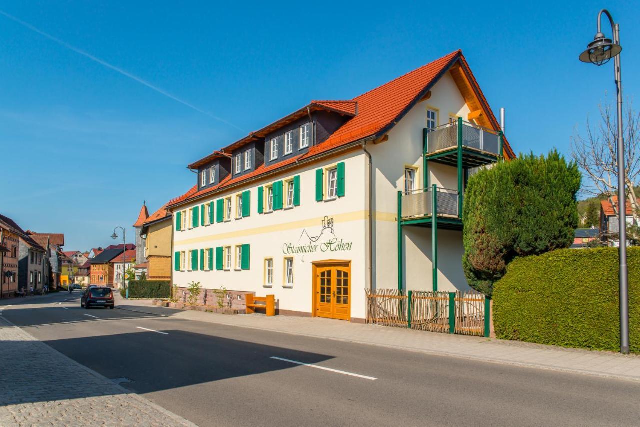 Staimicher Hoehen - Premium Appartements Kurort Steinbach-Hallenberg Eksteriør bilde
